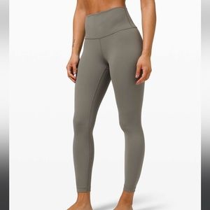 Lululemon Wunder Train High-Rise Tight 25” Grey Sage Legging
